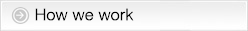 How we work